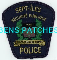 CANADA,QUEBEC,SEPT ILES POLICE 1